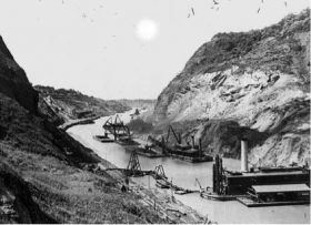 Earl construction of the Panama Canal, showing the cut – Best Places In The World To Retire – International Living